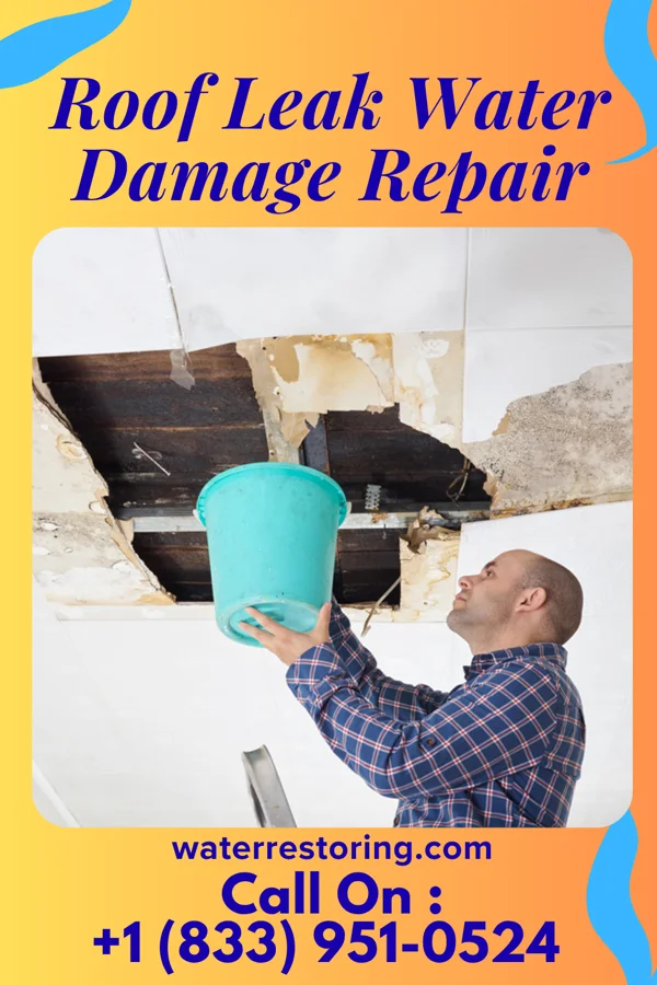 Roof Leak Water Damage Repair in East Whittier, CA